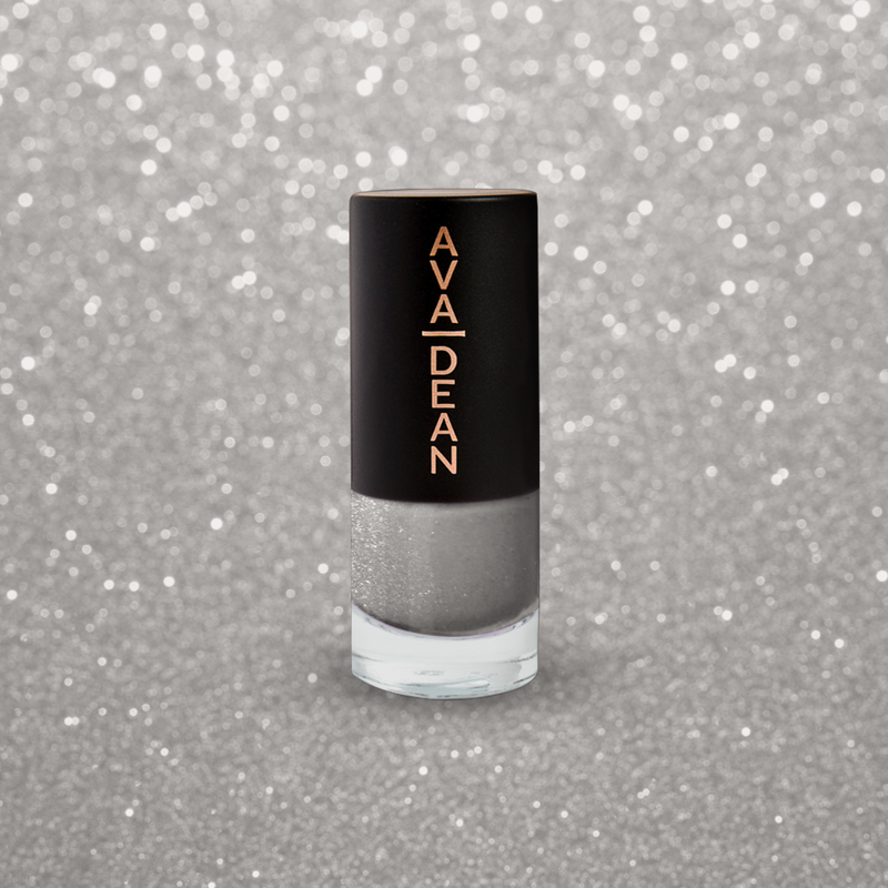 Times Square - Silver Glitter Nail Polish